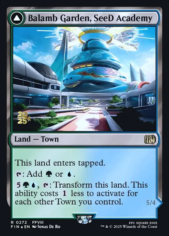 Balamb Garden, SeeD Academy // Balamb Garden, Airborne [Final Fantasy Promos]