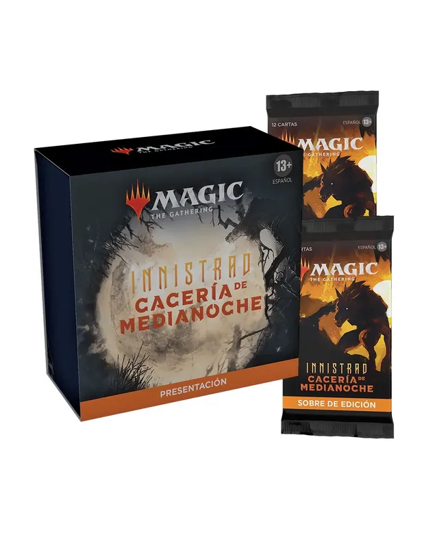 PACK DE PRERELEASE AT HOME + 2 SOBRES DE REGALO INNISTRAD MIDNIGHT HUNT