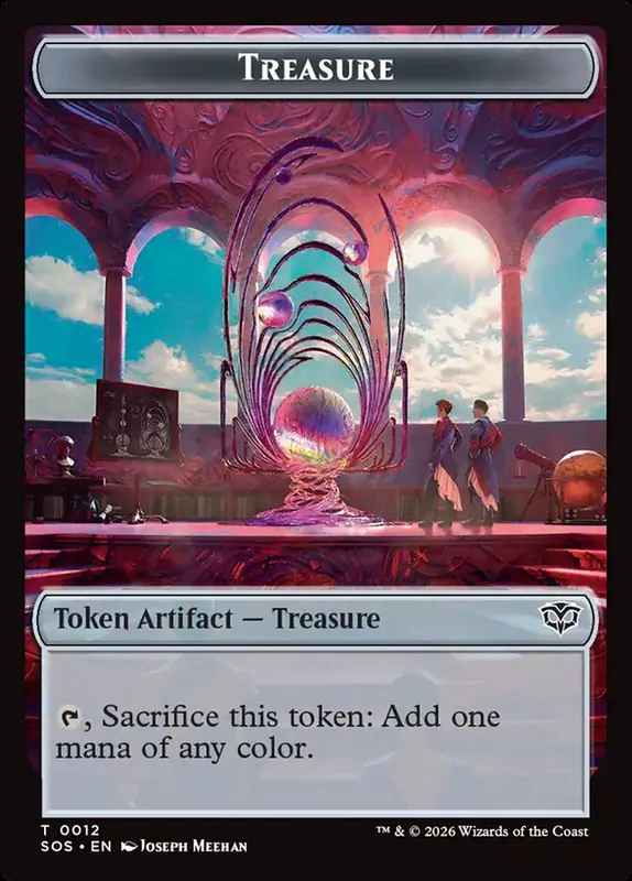 Treasure [Secrets of Strixhaven Tokens]