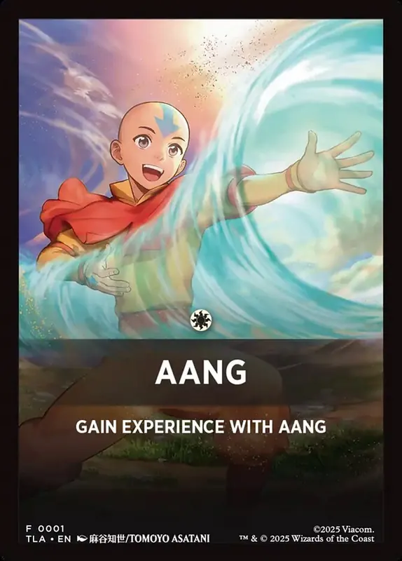 Aang [Avatar: The Last Airbender Jumpstart Front Cards]