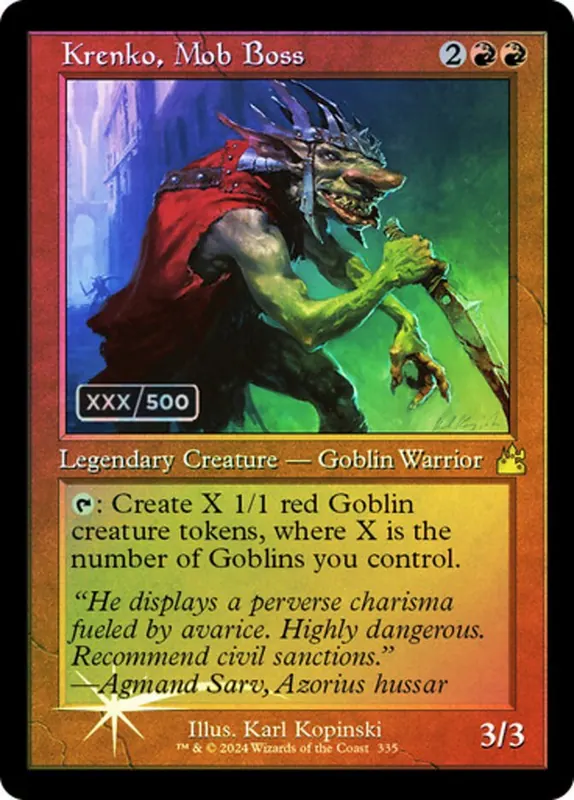 Krenko, Mob Boss [Ravnica Remastered]