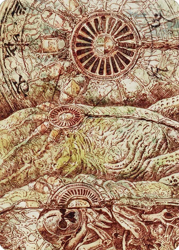 Phyrexian Processor // Phyrexian Processor [The Brothers' War Art Series]