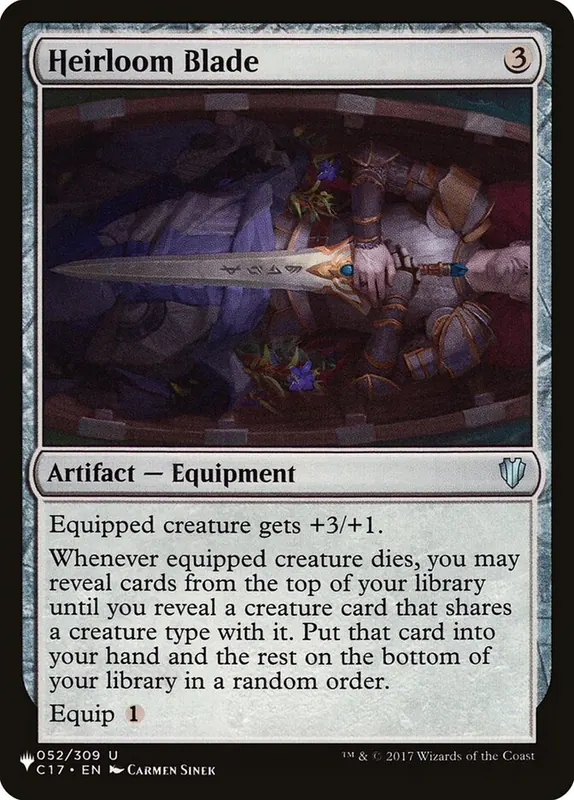Heirloom Blade [The List]