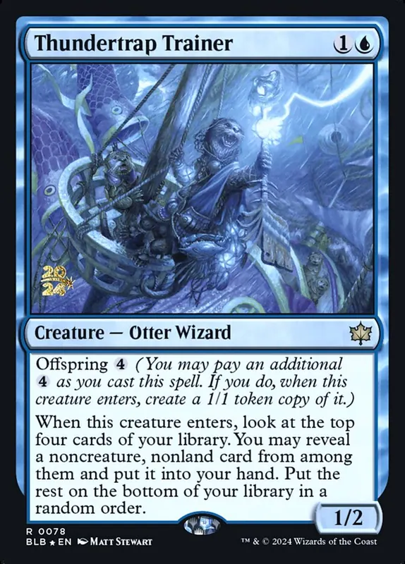 Thundertrap Trainer [Bloomburrow Promos]