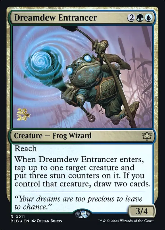 Dreamdew Entrancer [Bloomburrow Promos]