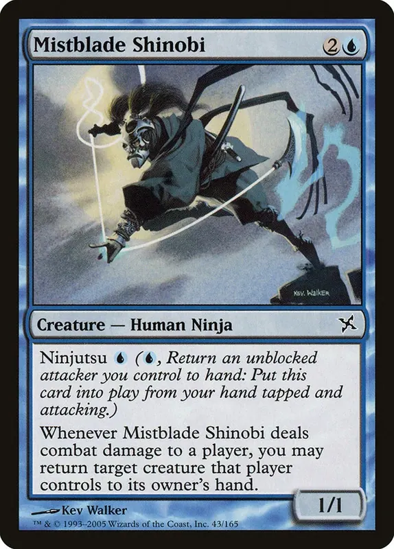 Mistblade Shinobi [Betrayers of Kamigawa] - Español