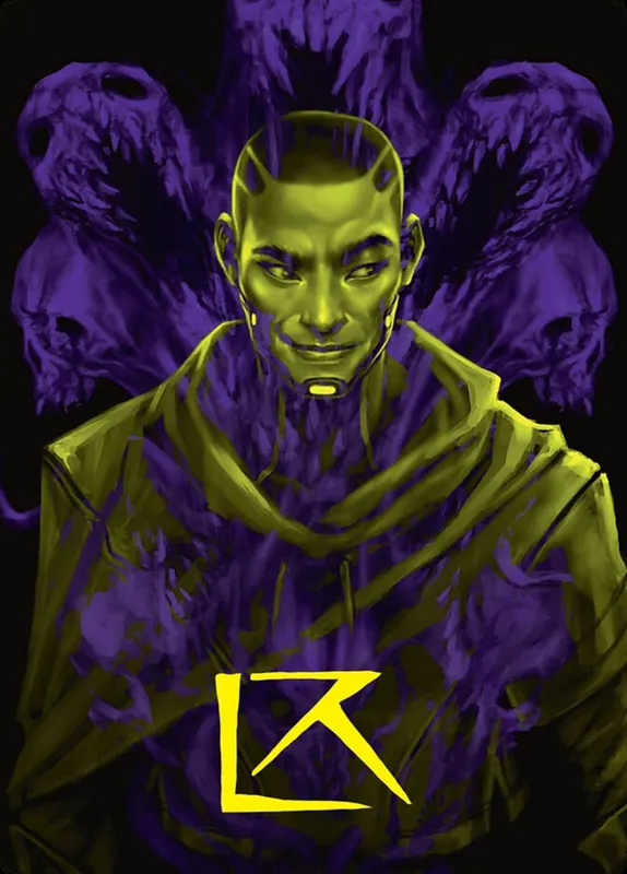 Kaito, Bane of Nightmares // Kaito, Bane of Nightmares [Duskmourn: House of Horror Art Series]