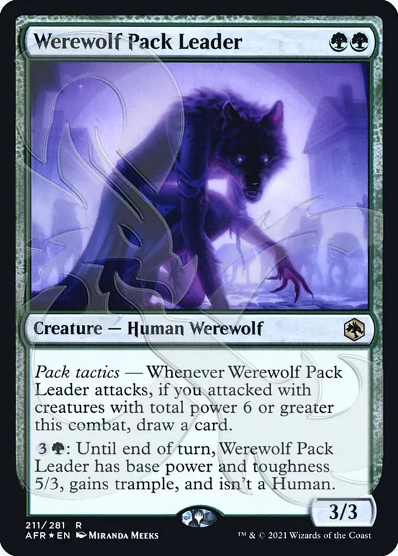 Werewolf Pack Leader [Adventures in the Forgotten Realms Promos]