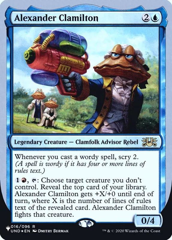 Alexander Clamilton [The List (Unfinity Foil Edition)]