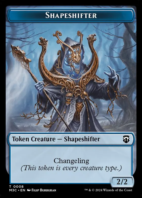 Shapeshifter [Modern Horizons 3 Commander Tokens]