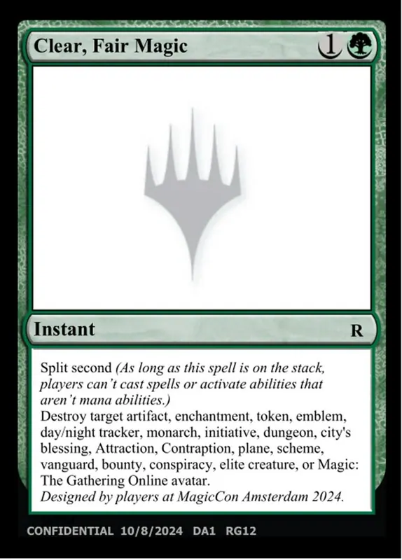 Clear, Fair Magic [Unknown Event]