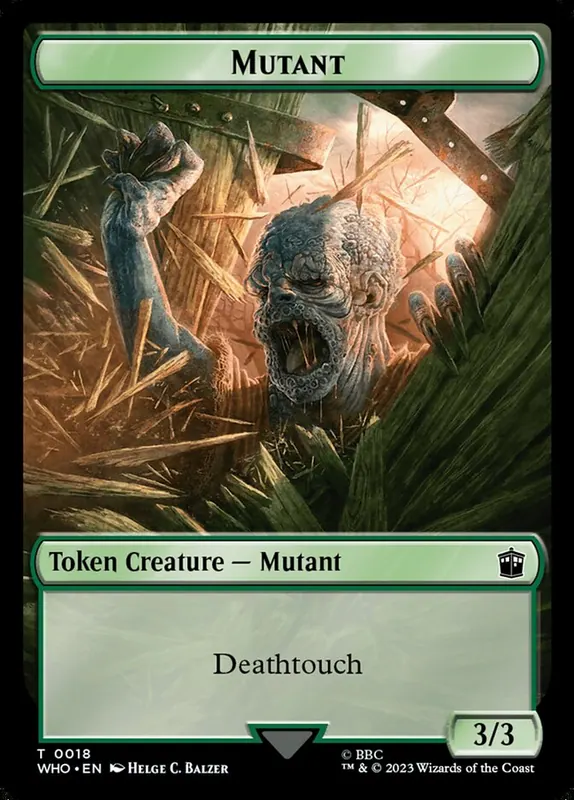Mutant [Doctor Who Tokens]