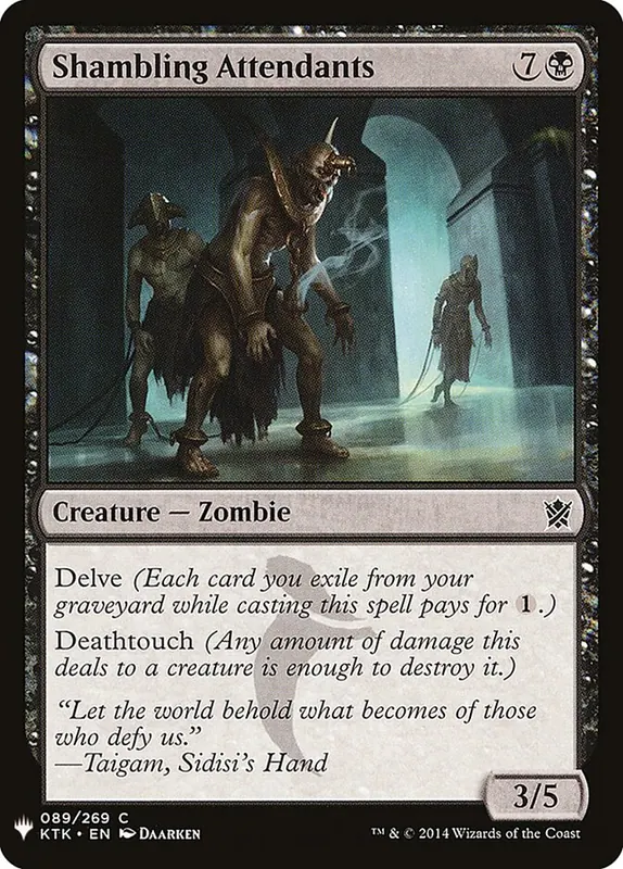 Shambling Attendants [The List]