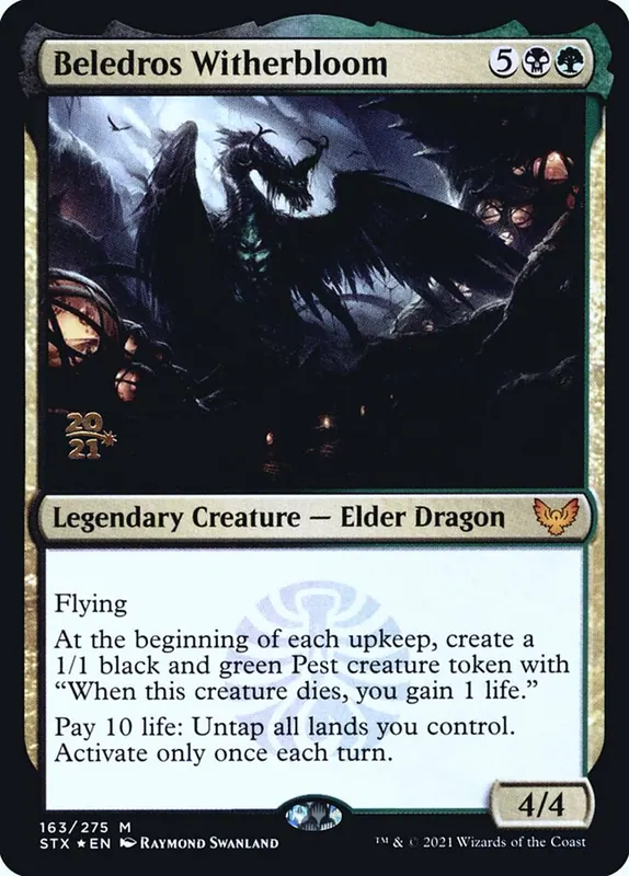 Beledros Witherbloom [Strixhaven: School of Mages Promos]