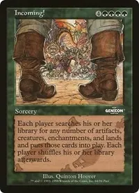 Incoming! (Oversized) [Oversize Cards]