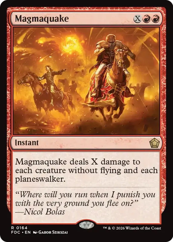 Magmaquake [Foundations Commander]