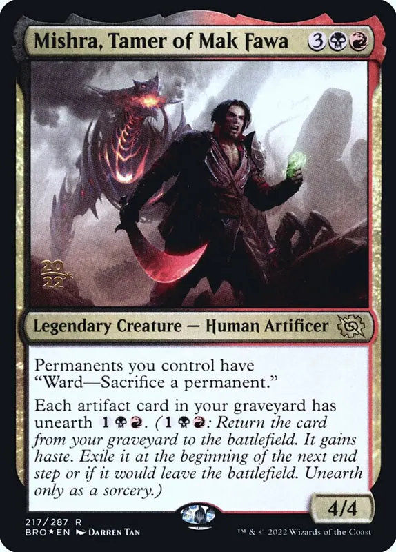 Mishra, Tamer of Mak Fawa [The Brothers' War Promos]