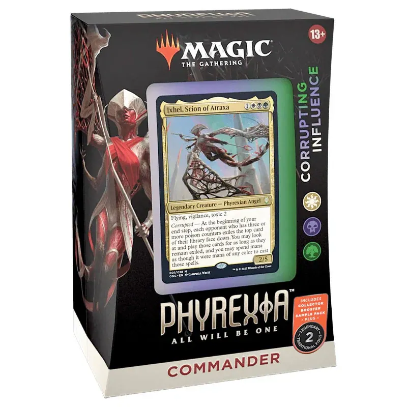 Mtg Commander Deck Phyrexia All Will Be One – Corrupting Influence – Ingles