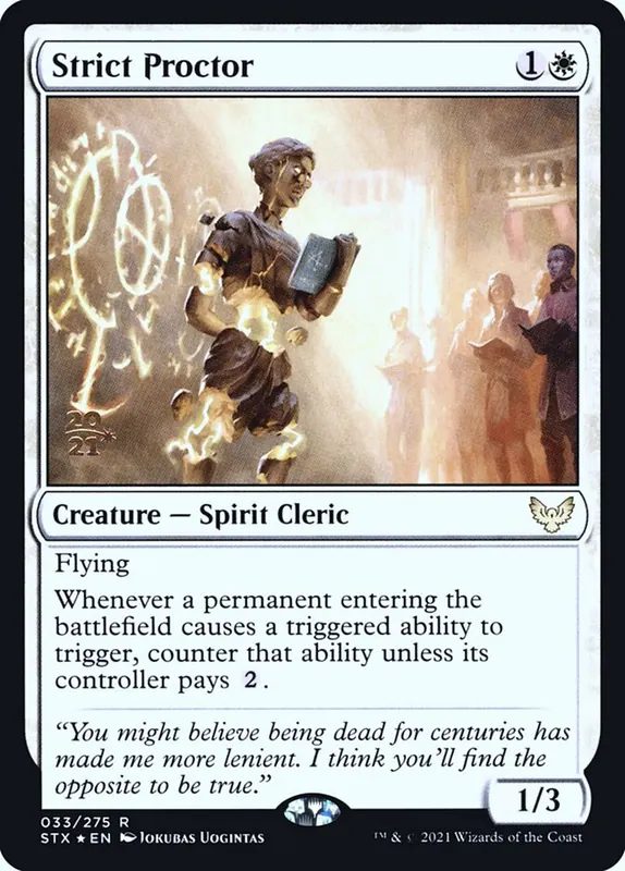 Strict Proctor [Strixhaven: School of Mages Promos]
