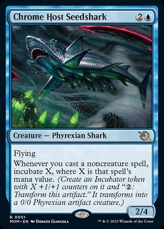 Chrome Host Seedshark [March of the Machine] - Español