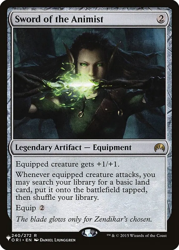 Sword of the Animist [The List]