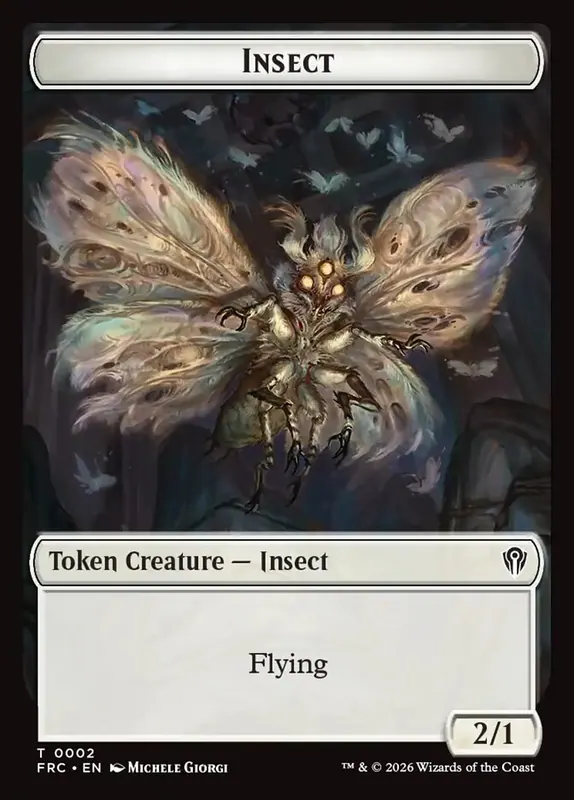 Insect [Reality Fracture Commander Tokens]