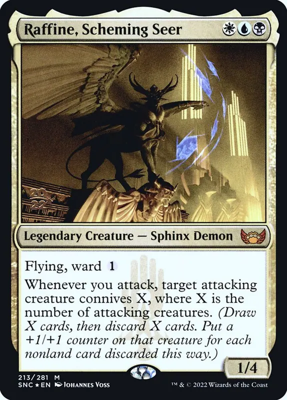 Raffine, Scheming Seer [Streets of New Capenna Promos]