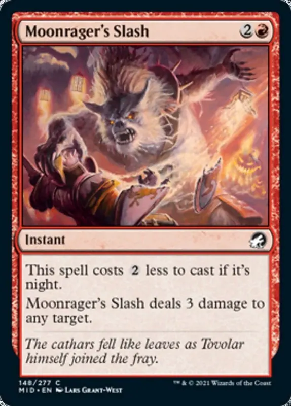 Moonrager's Slash [Innistrad: Midnight Hunt]