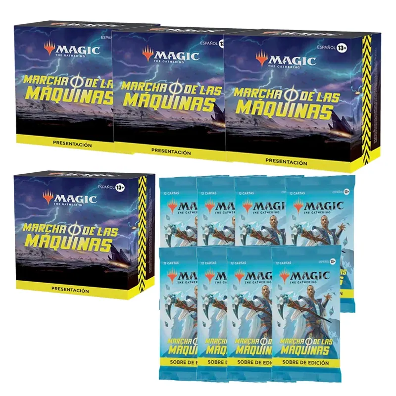 Mtg Combo 4 Kits Prerelease At Home – March Of The Machine + 8 Set Boosters