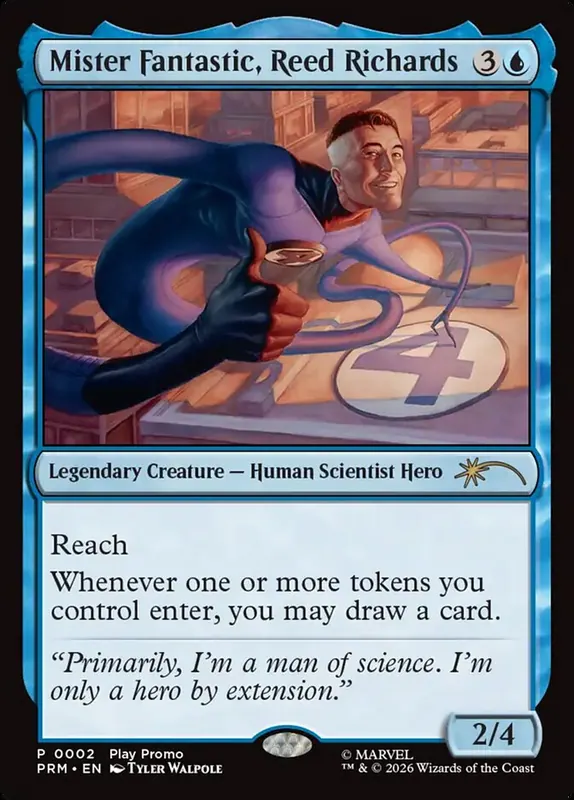 Mister Fantastic, Reed Richards [Wizards Play Network 2026]