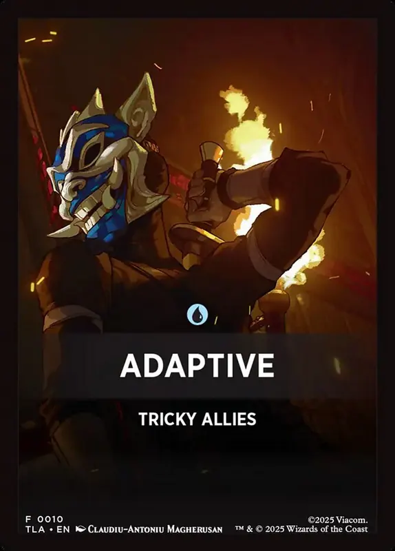 Adaptive [Avatar: The Last Airbender Jumpstart Front Cards]