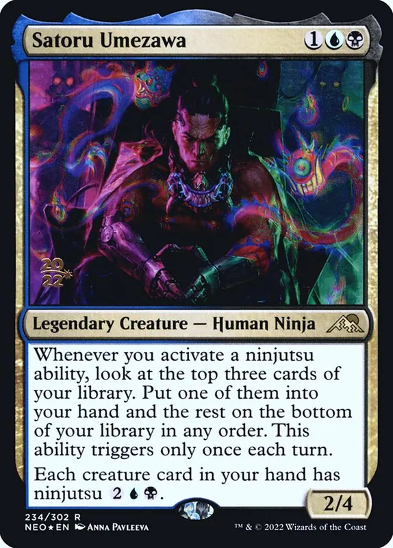 Satoru Umezawa [Kamigawa: Neon Dynasty Promos]
