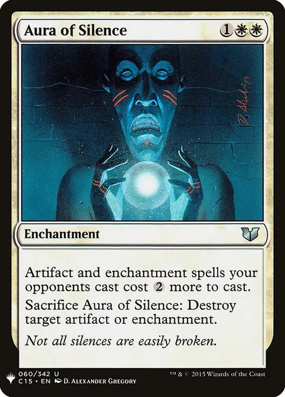 Aura of Silence [The List]