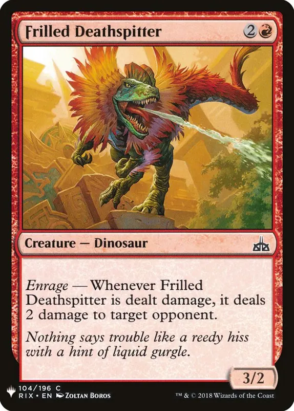 Frilled Deathspitter [The List]