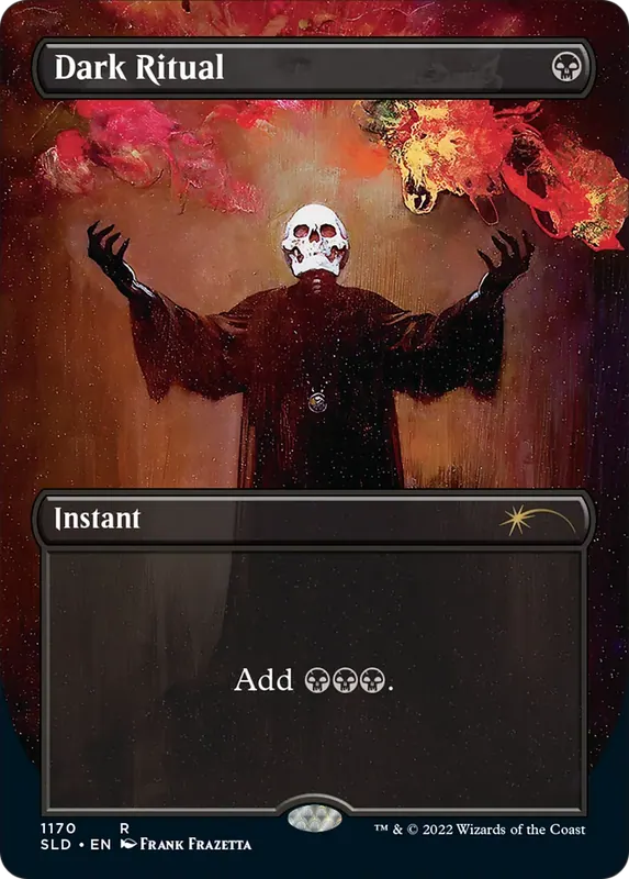 Dark Ritual (Borderless) [Secret Lair Drop Series]