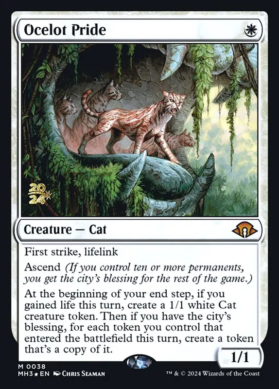 Ocelot Pride [Modern Horizons 3 Promos]