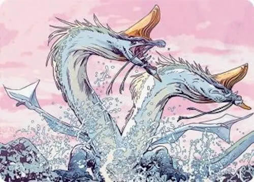 Twinmaw Stormbrood Art Card (39/54) [Tarkir: Dragonstorm Art Series]