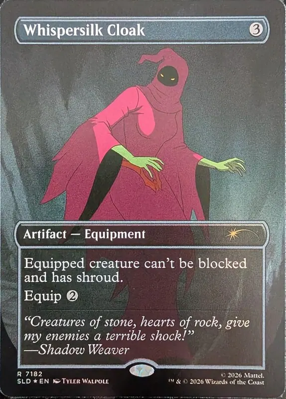 Whispersilk Cloak [Secret Lair Drop]
