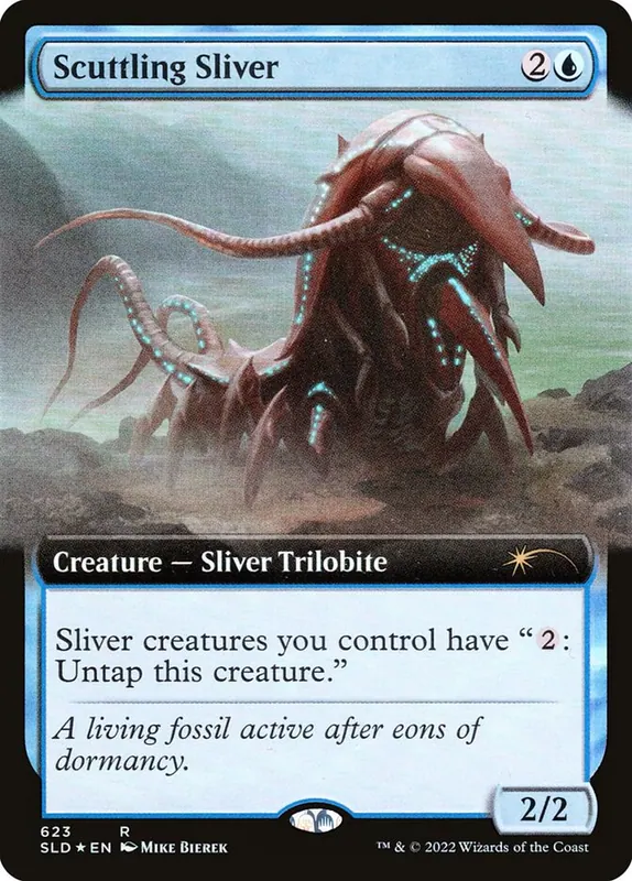 Scuttling Sliver [Secret Lair Drop]