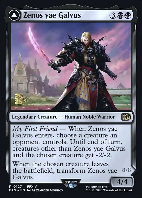 Zenos yae Galvus // Shinryu, Transcendent Rival [Final Fantasy Promos]