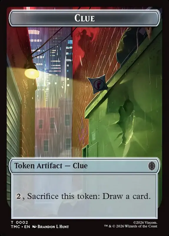 Clue [Teenage Mutant Ninja Turtles Eternal Tokens]