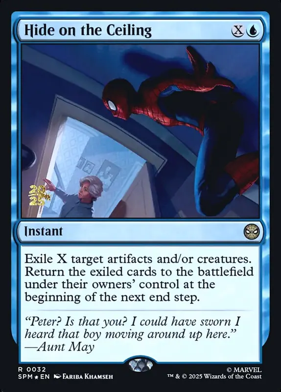 Hide on the Ceiling [Marvel's Spider-Man Promos]