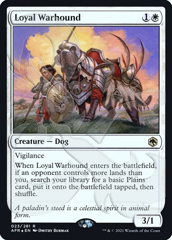 Loyal Warhound [Adventures in the Forgotten Realms Promos]