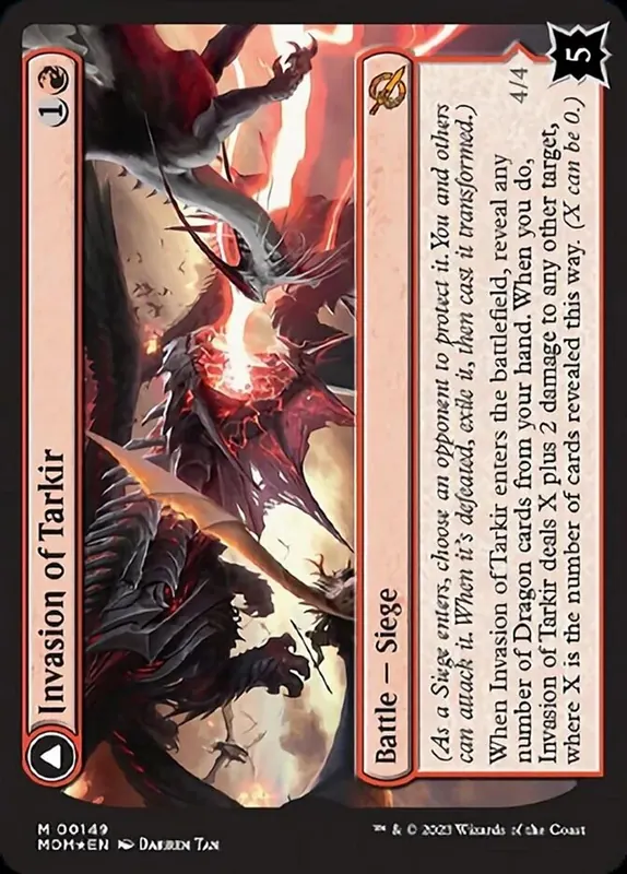 Invasion of Tarkir // Defiant Thundermaw [March of the Machine] - Español