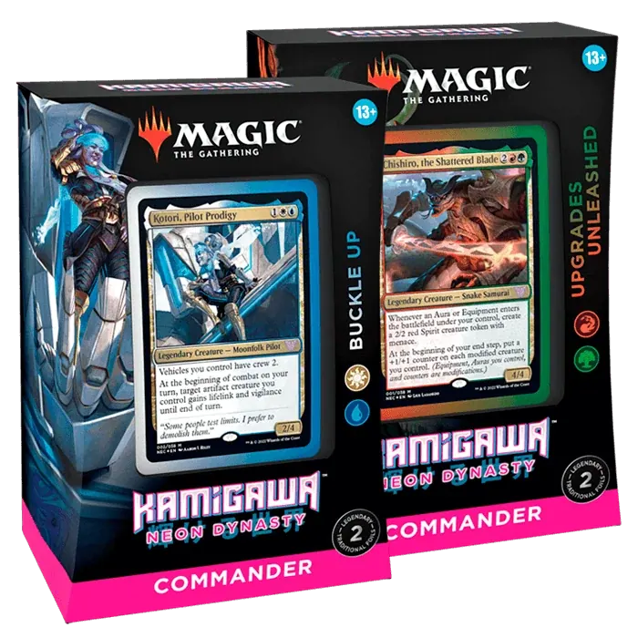 Mtg Pack Mazos Commander Kamigawa Neon Dynasty Ingles