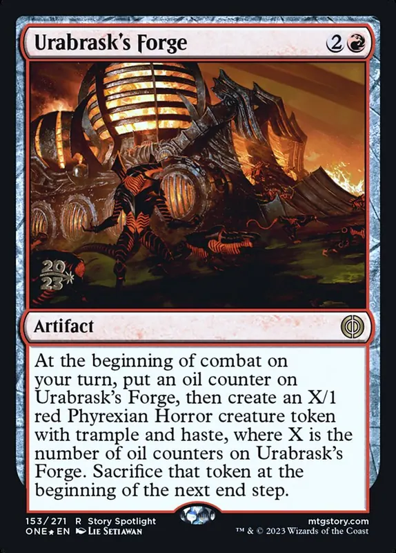 Urabrask's Forge [Phyrexia: All Will Be One Promos]