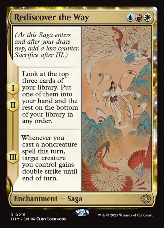 Rediscover the Way [Tarkir: Dragonstorm Promos]