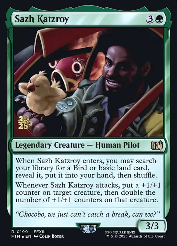 Sazh Katzroy [Final Fantasy Promos]