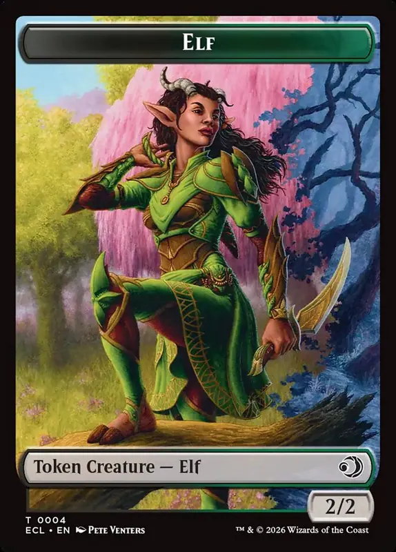 Elf [Lorwyn Eclipsed Tokens]
