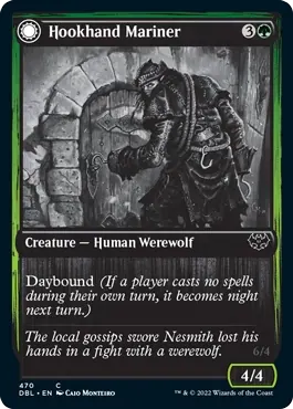 Hookhand Mariner // Riphook Raider [Innistrad: Double Feature]